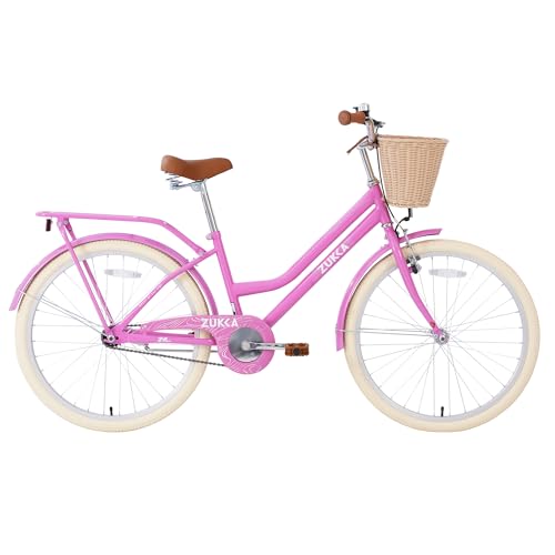 Girls Cruiser Bike 7-10+ Years Wicker Basket