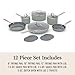Calphalon® Ceramic Nonstick 12-pc. Cookware Set