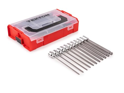Image of TEKTON Long Ball End Hex Bit Socket Set, 11-Piece | SHB91703