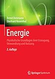 Energie: Physikalische Grundlagen ihrer Erzeugung, Umwandlung und Nutzung