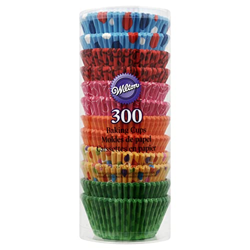 Wilton Standard Cupcake Liner Baking Cups 300-Count Seasonal