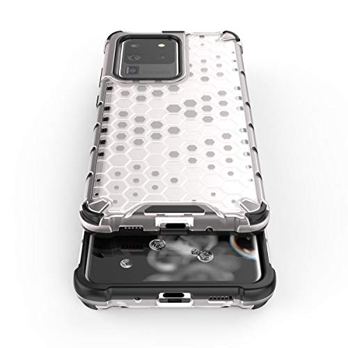 Image of Glasgow | for Samsung Galaxy S20 Ultra Back Case Cover for Samsung Galaxy S20 Ultra with 4 Bumper Corners and Military Grade Protection - Transparent