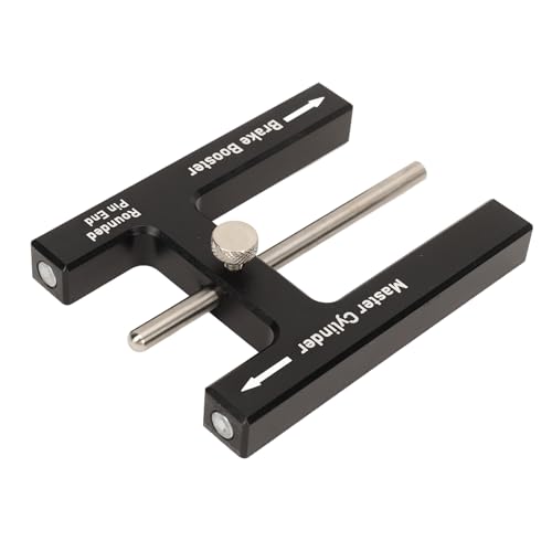 Outil de Réglage de Frein, Tige de Poussée de Maître-cylindre de Servofrein en Alliage D'aluminium avec Goupille Réglable pour Servomoteur de Frein