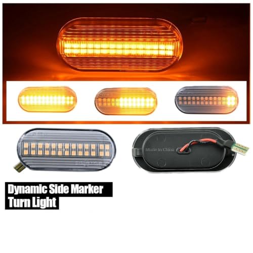 Intermitentes laterales LED dinámicos para Golf 4 Sharan Vento y Passat 6