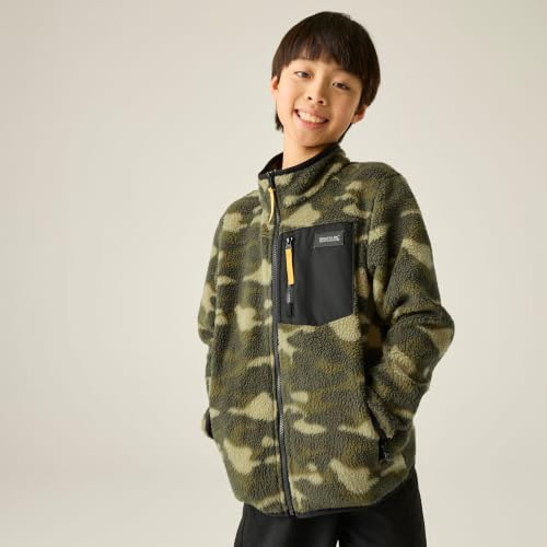 Chaqueta de forro polar infantil Regatta Frankie abrigo deportivo con cremallera invierno