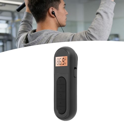 Radio FM portátil digital Dpofirs con carga rápida USB-C miniatura 5