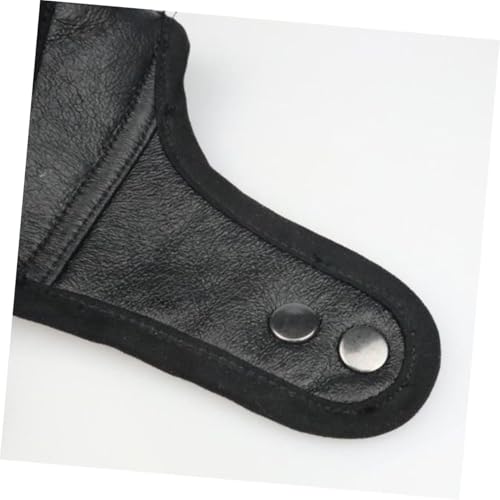 Disfraz negro estilo piloto para perros talla M miniatura 2