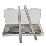 JTEX 3-1/4 inch Planer Blades Replacement for DeWalt DCP580B DW680K D26677K, Makita XPK01Z KP0800K, Bosch PL1632 PA1202, Black & Decker 7696 and Most 3-1/4 inch Planer - 10 Pack