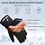 Heated Glove Liners Men Women,Rechargeable Battery Heated Motorcycle Ski Snow Warmer Gloves (M/L)