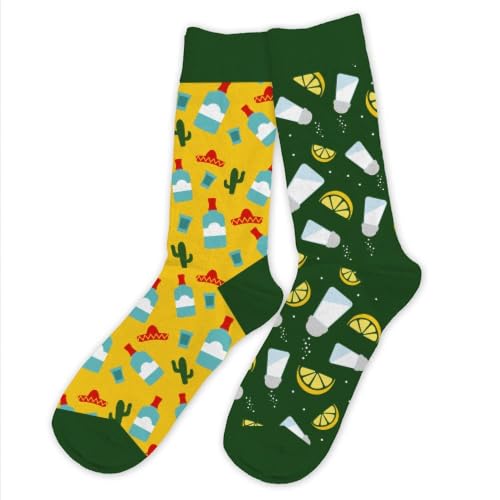 Générique Paire de chaussettes dépareillées Tequila/Paf pour hommes.