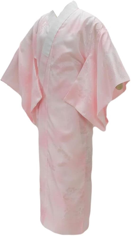 Amazon | [きもの翔鶴] 長襦袢 合繊 洗える長襦袢 仕立済 半衿付