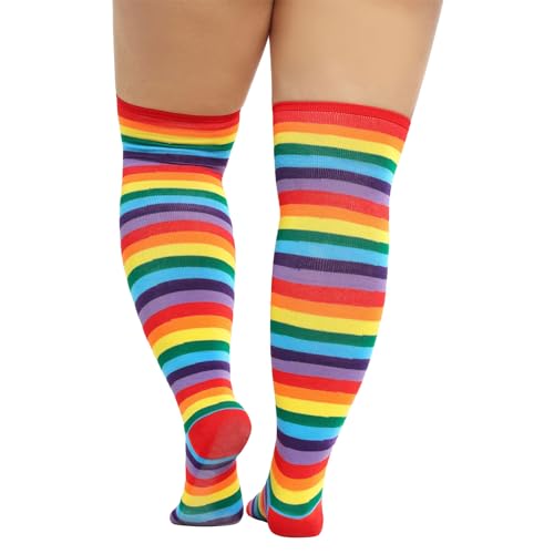 Image of American Trends Women's Over the Knee Thigh High Socks