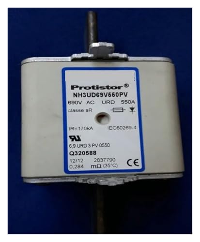 Fusibles NH3UD69V550PV Q320588 série 6.9 URD 3 PV pour maintenance industrielle