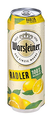Warsteiner Radler Zitrone 24 x 0,5 L Einweg Dosenbier, natürliches Biermischgetränk - Image 3