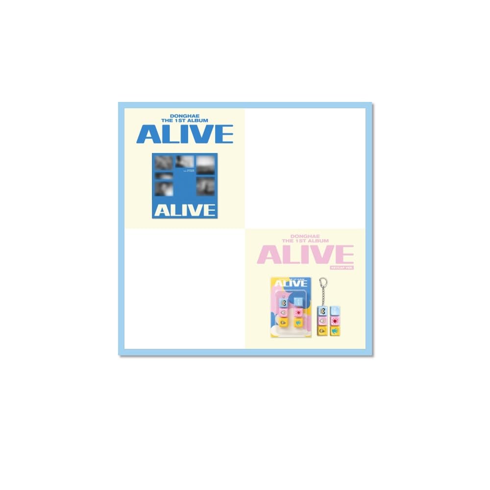 SUPER JUNIOR DONGHAE ALIVE [Photobook + Keycap Ver Set] The 1st Album