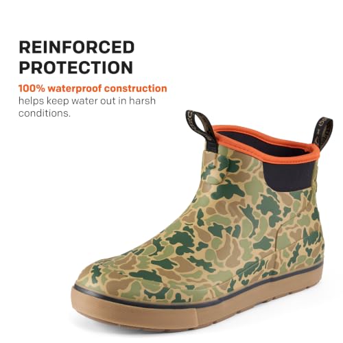 Image of Grundens Men's Deck-Boss Ankle Boot - Waterproof