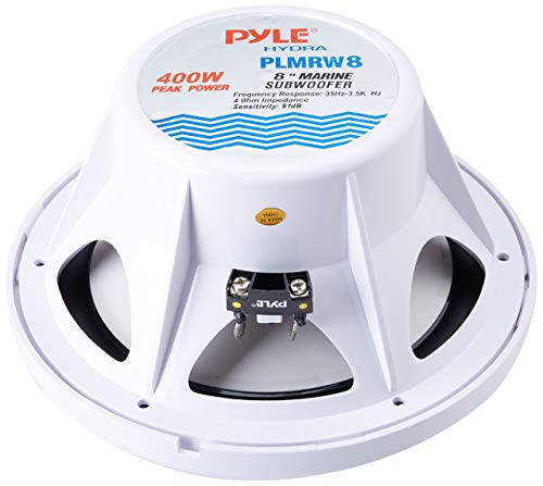 Image of Pyle Hydra Marine Amplifier and Subwoofer Bundle | Upgrade Your Boat Sound System