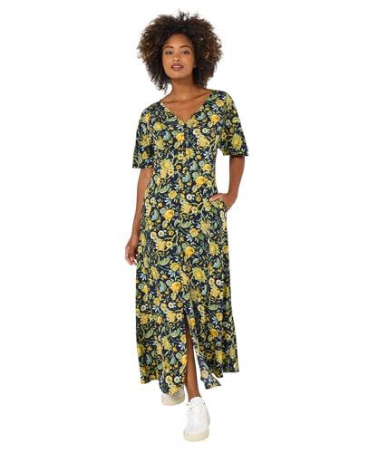 Robe Maxi Boutonnée Joe Browns Dark Autumn Floral Robe