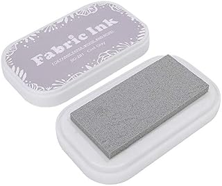 Atyhao Ink Pads, Colored Craft Ink Stamp Pads for Rubber Stamps Paper Scrapbooking Wood Fabric(Cold Gray)