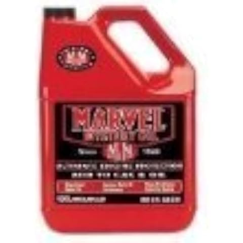 Oil Additive, 1Gal, Red, Transparent Cover