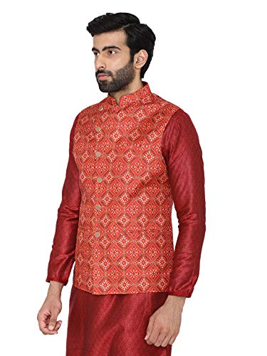 Image of Manyavar Men Waist Coat