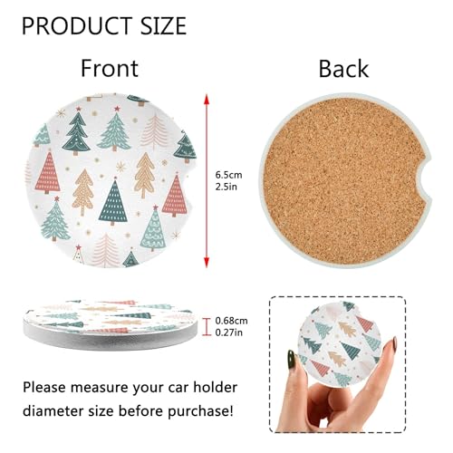 Posavasos para Carro Burbuja 2 unidades Cerámica Absorbente miniatura 3