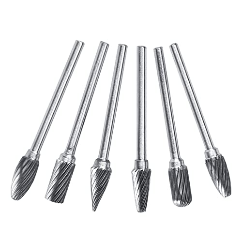 Set de 10 Fresas Rotativas de Carburo de Tungsteno miniatura 7