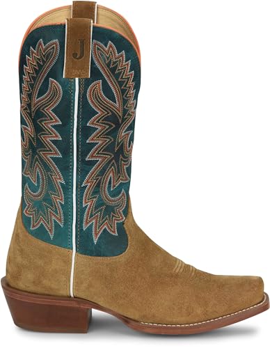 Justin Men's Jimmy 13" Medium Square Toe Western Boot2