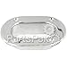 Perko 0752000chr Chrome Brz Oval Hawse Hole Plate