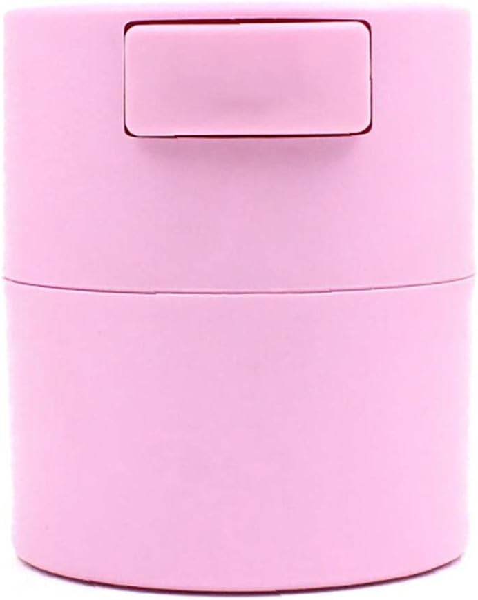 Storage Can Eyelash Glue Storage Tank Sealed Leakproof Jar Container Grafting Eyelash Supplies White: Kitchen & Dining