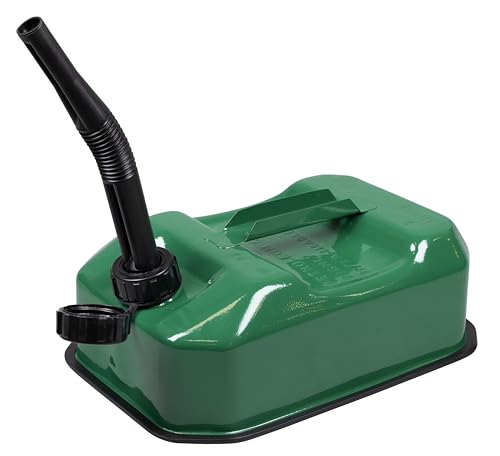 Jerrican 5L Sealey JC5RG étanche en métal vert avec fermeture de sécurité - 3