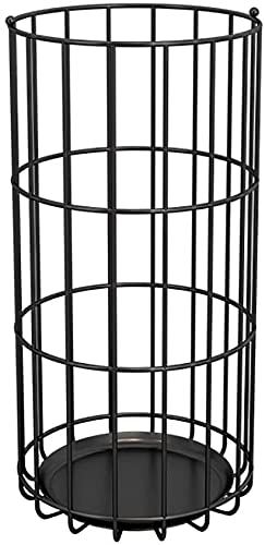 Porte-parapluie design noir pour organiser l'accueil de votre bureau