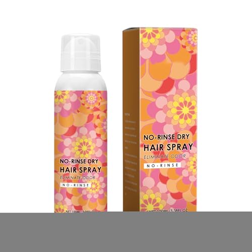 YNPQTDS Champú en seco Spray | Para Mujeres Spray Seco Sin Agua,Spray Cuidado Volumen Estilismo Fórmula Portátil Para Gimnasio Fin De Semana Viajes Oficina