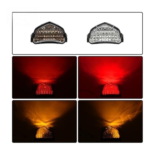 Moto queue clignotant feu arrière pour Suzuki GSXR600 750 2004 2005 lampe stop