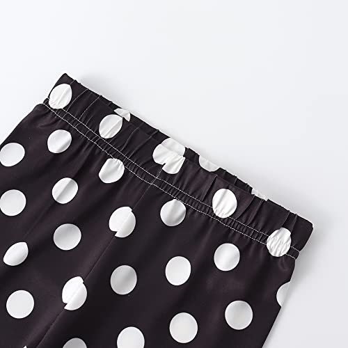 Noomelfish Girls Printed Leggings Soft Full Length Stretch Pants (4-12 Years)2