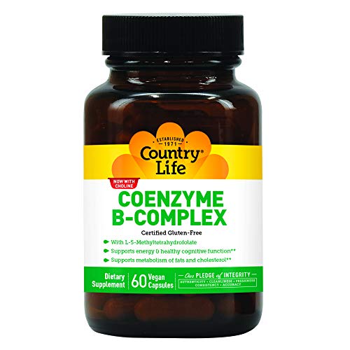 COUNTRY LIFE Vitamins CO-Enzyme B-Complex, 60 VCAP
