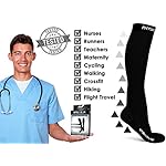 Physix Gear Compression Socks 20-30 mmHg - Men & Women - Running, Nurses, Shin Splints, Flight, Travel - Image 4