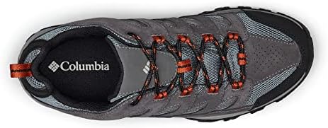 Columbia Men's Crestwood Waterproof, Graphite/Dark Adobe, 9 | Image 7
