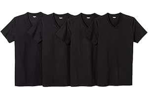 Goodfellow & Co Men&#x27;s 4pk V-Neck Short Sleeve T-Shirt Value Pack