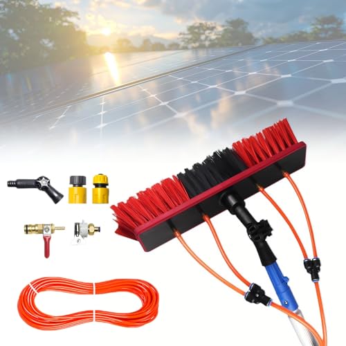 Nettoyage panneaux solaires kit 6m brosse télescopique vitre extérieure