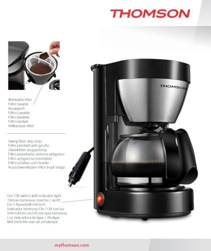 Cafetière THOMSON 12 V 0.65 46 tasses - vue 7