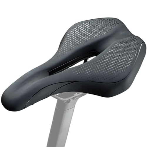 Funda de sillín de bicicleta, sillín de bicicleta | Sillín de bicicleta hueco forrado funda de sillín de bicicleta,Ciclismo Funda de asiento Relleno Sillín de bicicleta ergonómico para bicicletas de