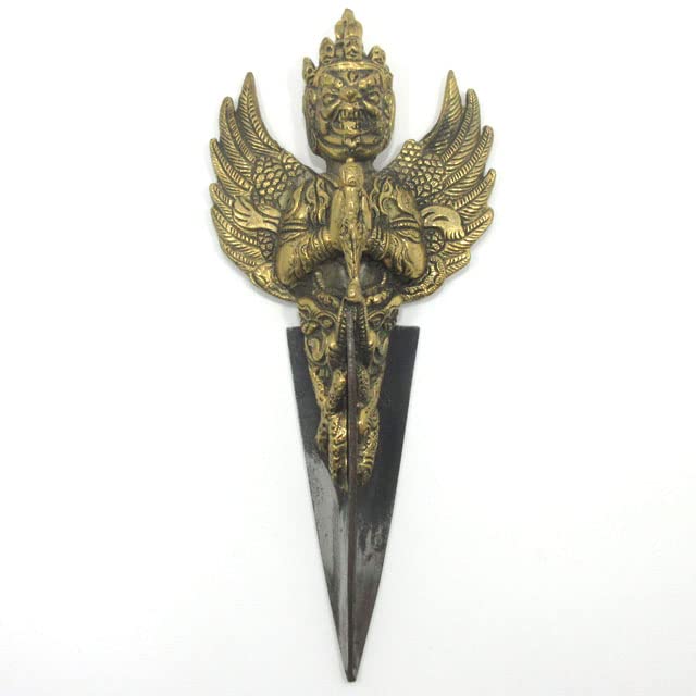 Amazon.co.jp: チベット密教法具 独鈷杵 本格派 プルパ 金剛杭 ブルパ  