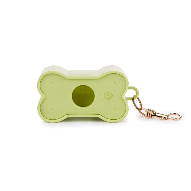 Foto 4 de 7 de Balvi Dispensador Bolsas Perro Biscuit Color Verde para los Paseos con tu Mascota con Forma de gallet