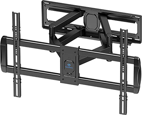 Perlesmith Full Motion Tv Wall Mount For 50-95" Flat Curved Screens With Max Vesa 800X600Mm Articulating Swivel Extension Tilting Dual Bracket Arms Fits 16 18 24" Studs Hold Up To 165Lbs, Psxfk2 #TOP7