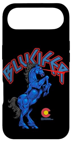 Blucifer The Demon Horse in Denver Airport Colorado X}zP[X iPhone Air p