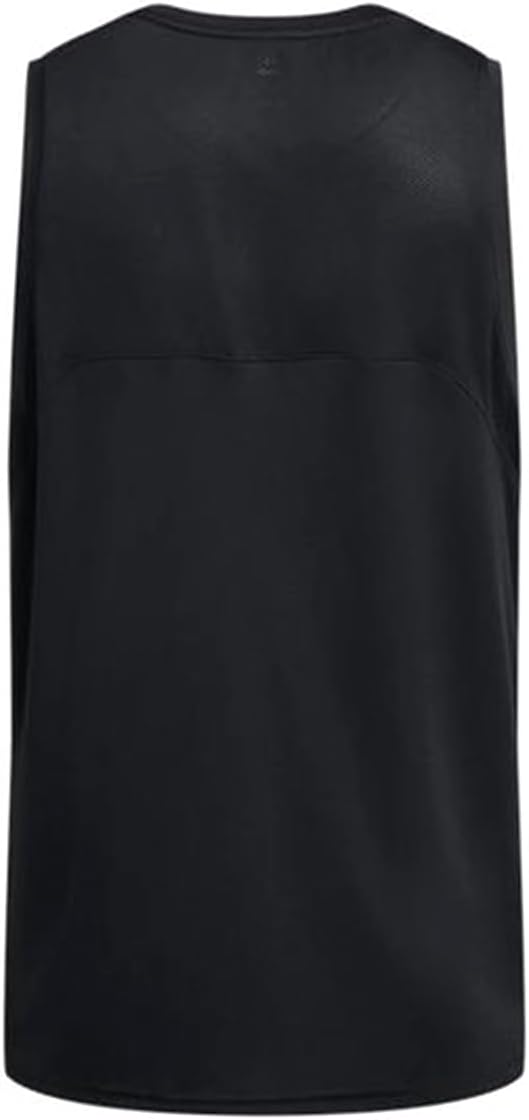 Under Armour - Mens Zone Performance Tank Top, Color Black (001), Size: Large - Image 4