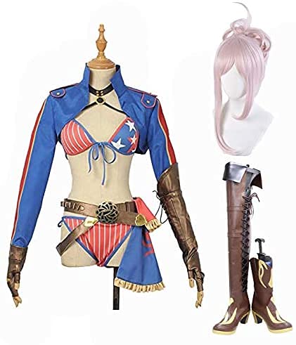 Amazon.co.jp: 漫尚cosplay宮本武蔵 水着 コスプレ Fate/Grand Order 