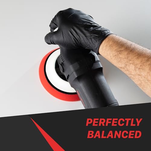 Maxshine 5" M1000 Rotary Polisher - 1000W, 6-Speed, 5/8” Thread - Auto Detailing Tool for Paint Protection, Swirl & Scratch Repair, Buffing, Glossy Shine - Ideal for Cars, Trucks, SUVs