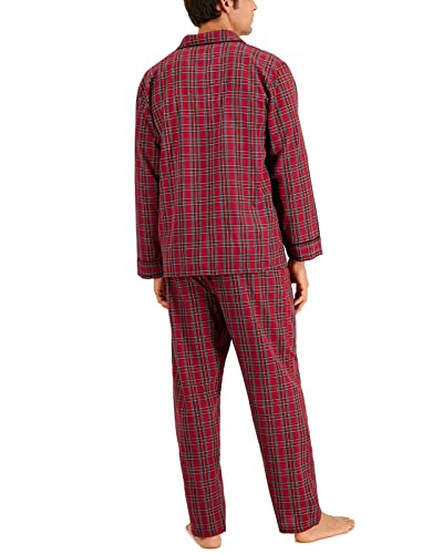 Image of Hanes Men's Woven Plain-Weave Pajama Set